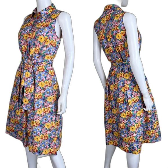 ANTONIO MELANI Dresses & Skirts - Antonio Melani Liberty Women’s Size 6 Vera Meadow Melody Cotton Shirt NEW Dress